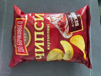 Чипсы со вкусом Бекона &laquo;К Бочковому&raquo; 100г СR-7-23847 фото